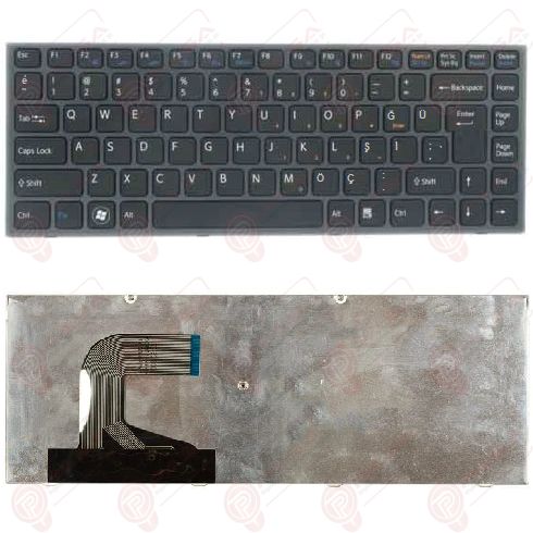 Sony 1-487-786-31, 1-487-789-21, 1-487-791-11 Klavye Siyah TR