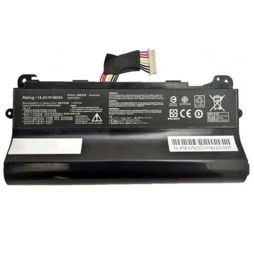 Nion Asus G752VS-GC165T, G752VS-GC273T Uyumlu Batarya Pil