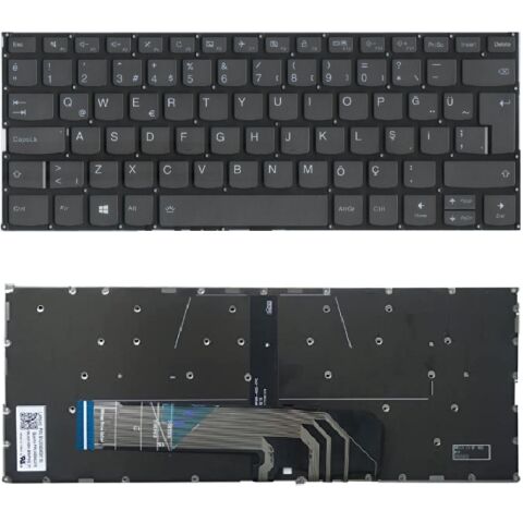 Lenovo ideaPad C340-14API, 81N6 Klavye Gri TR