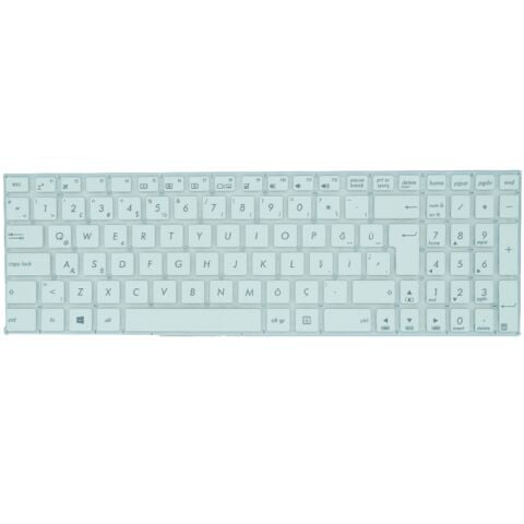 Asus K556UQ-DM554T, K556UQ-DM555T, K556UQ-XX466T Klavye Beyaz Tuş Takımı Tuş Seti Türkçe