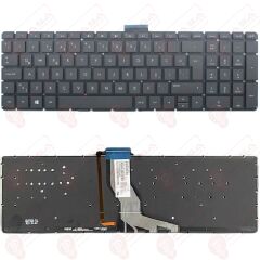 Hp Pavilion 15-AB002NT, 15-AB004NT, 15-AB005NT Klavye Tuş Takımı Tuş Seti Led Işıklı Siyah Türkçe