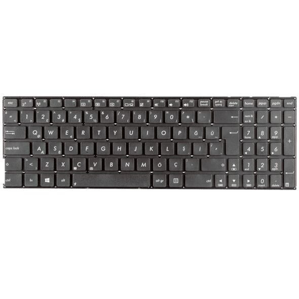 Asus X556UR-XX152T, X556UR-XX152TC Klavye Tuş Takımı Tuş Seti Siyah Türkçe