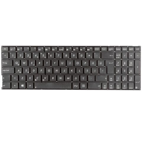 Asus X556UR-XX152T, X556UR-XX152TC Klavye Tuş Takımı Tuş Seti Siyah Türkçe