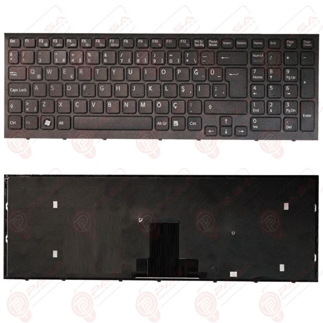 Sony Vaio VPCEB4Z0E, VPCEB4Z1R Klavye Siyah TR