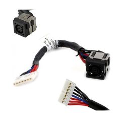 Dell Latitude E5420, E5420m, E5520, E5520m Uyumlu Power Jack Şarj Soketi Kablolu DC Soket