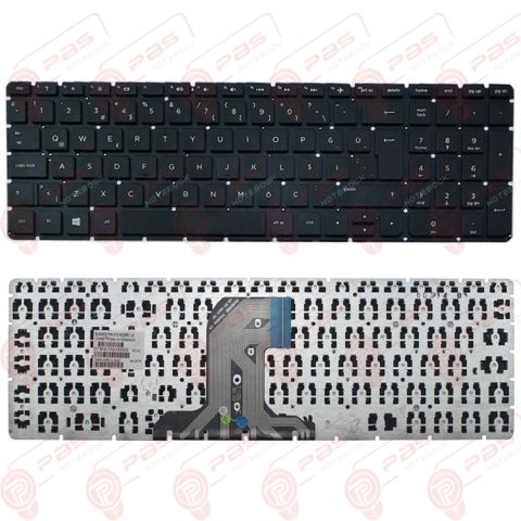 Hp 15-AY114NT, 15-AY115NT, 15-AY116NT Klavye Tuş Takımı Tuş Seti Siyah Q Türkçe