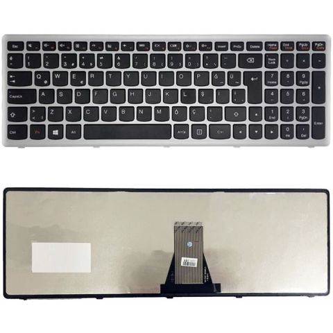 Lenovo 25211288, 25211297, 25211319 Klavye Gri TR