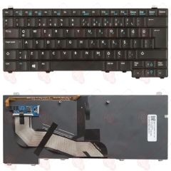 Dell MP-13B63US6698, NSK-LDBUC, V141025DS1 Klavye Tuş Takımı Tuş Seti Led Işıklı Siyah Türkçe
