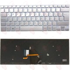 Sony Vaio SVF143290X, SVF143290X Klavye Led Işıklı Gri TR