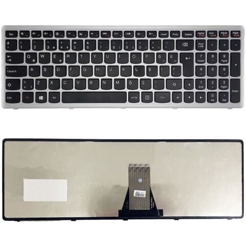 Lenovo ideaPad Z710, 20250, 80AK Klavye Gri TR