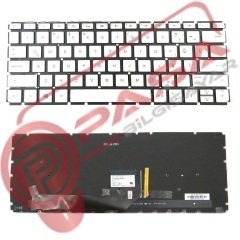 Hp PK131D92A18, HPM15C33TQJ698 Klavye Tuş Takımı Tuş Seti Led Işıklı Gri Türkçe