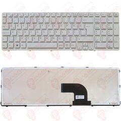 Sony V133930AK1, V133930AK1TR3A Klavye Beyaz TR
