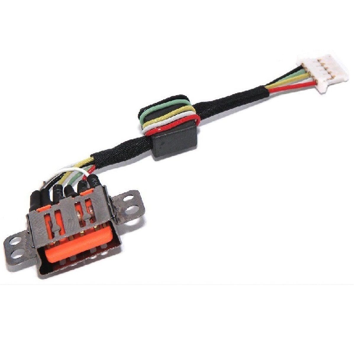 Lenovo ideapad Yoga 700-11ISK, 80QE, 5C10H15236 Uyumlu Power Jack Şarj Soketi Kablolu
