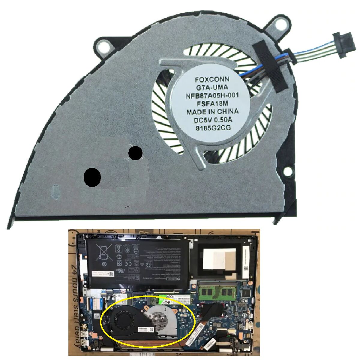 Hp Pavilion 14-CE0000NT, 14-CE0064ST Fan Soğutucu Cpu Fanı