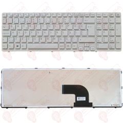 Sony Vaio SVE1512Q1EW Klavye Tuş Takımı Beyaz TR