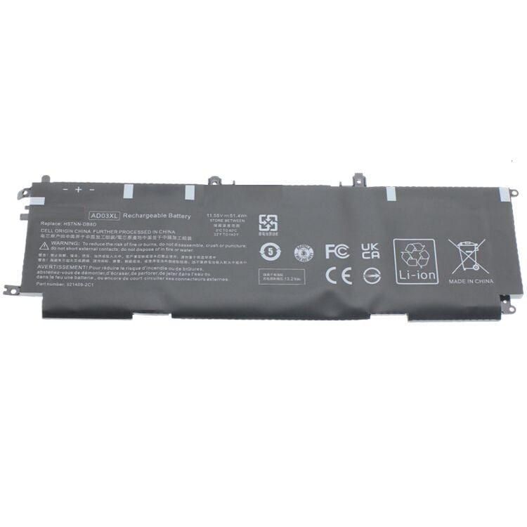 FitCell Hp Envy 13-AD, 13-AD000NT, 13-AD001NT, 13-AD002NT Uyumlu Batarya Pil
