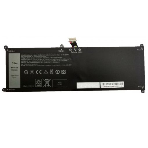 Nion Dell Latitude E7275, 12 E7275, 12-E7275 Uyumlu Batarya Pil