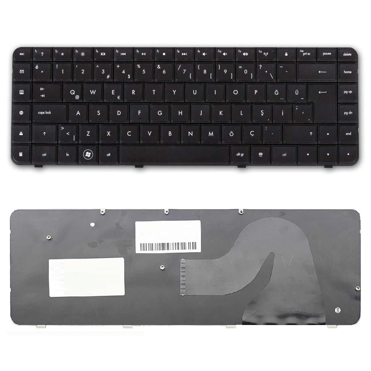 Compaq Presario CQ56, CQ62 Klavye Tuş Takımı Tuş Seti Siyah Türkçe