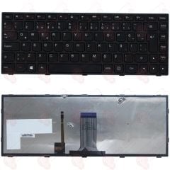 Lenovo Z41-70, Z4170, 80K5 Klavye Led Işıklı Siyah TR