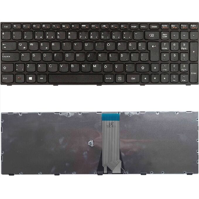Lenovo 5N20J15411, 5N20J15422 Klavye Tuş Takımı Siyah TR