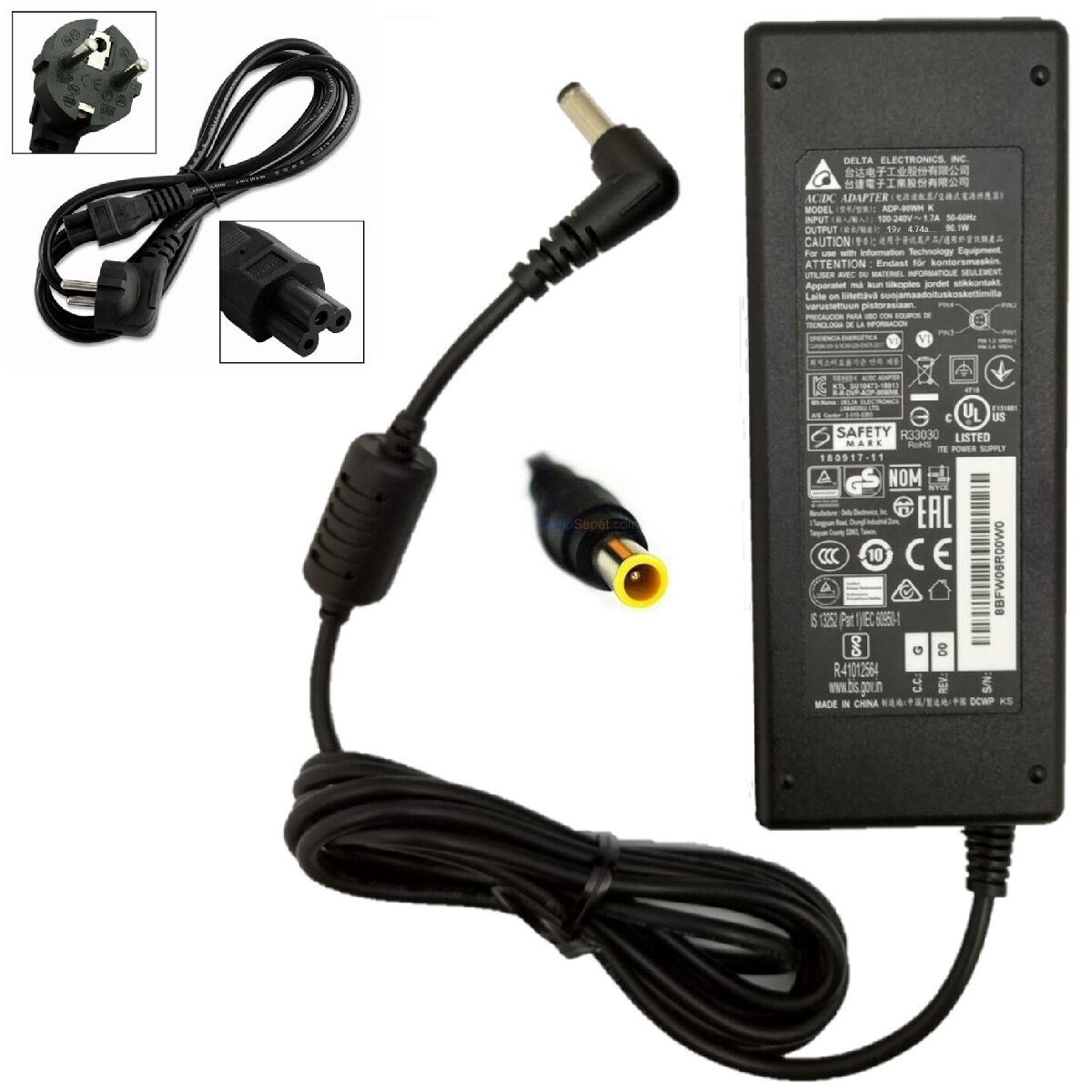 Delta Samsung NP270E5G-K04TR, NP270E5G-K04US Şarj Aleti Adaptör