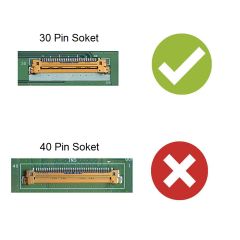 Asus N550JK-DS71T Ekran 15.6 Slim 30 Pin FHD Screen