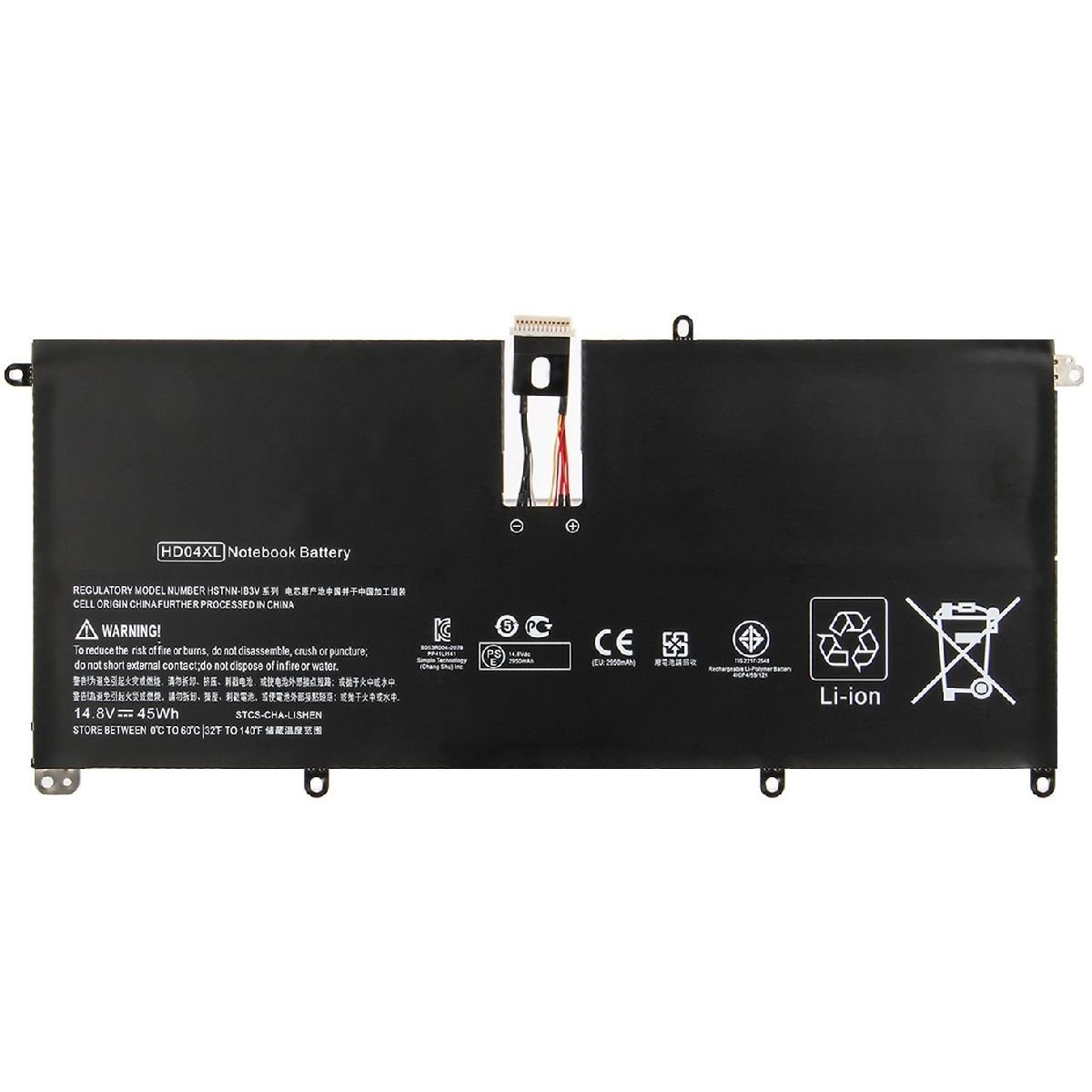 Hp HD04O45XL-PL Batarya Pil Orjinal Nion Samsung Hücre