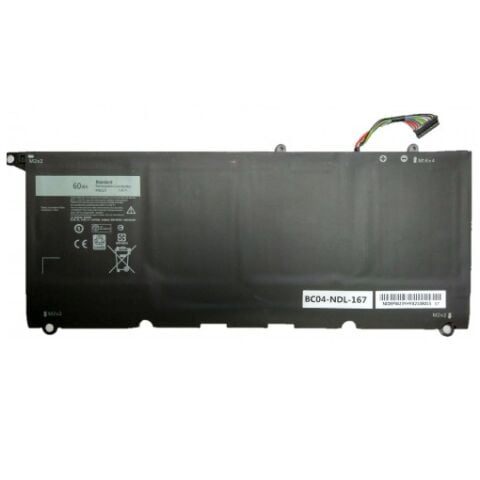 Nion Dell Xps 9360, 13 9360, 13-9360, P54G, P54G002 Uyumlu Batarya Pil