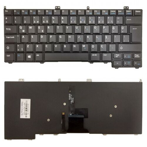 Dell SG-60700-XUA, SN7222 Klavye Tuş Takımı Tuş Seti Led Işıklı Siyah Türkçe