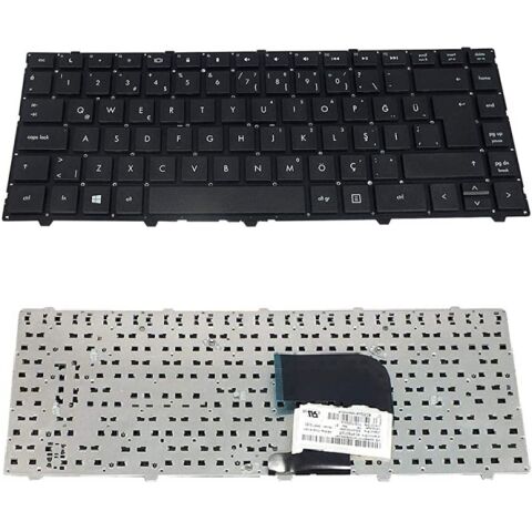 Hp 701278-001, 701278-141, 701974-001, 701974-141 Uyumlu Klavye Tuş Takımı Tuş Seti Siyah Türkçe