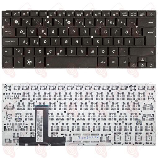 Asus ZenBook UX31A, UX31E, UX31L, UX31LA Klavye Tuş Takımı Tuş Seti Siyah Türkçe