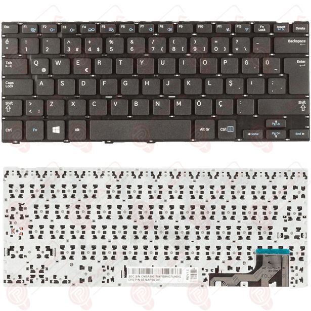 Samsung 9Z.NAPSN.001, 9Z.NAPSN.00T Klavye Siyah TR