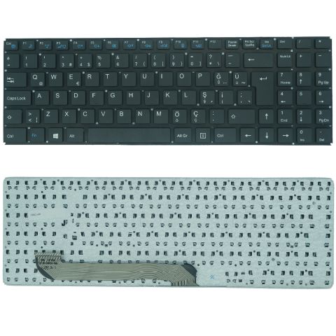 Casper Nirvana M500, LN-M500, WNKB.LN-M500 Uyumlu Klavye Tuş Takımı Tuş Seti Siyah Türkçe