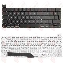 Apple Macbook Pro MVVJ2LL/A, MVVJ2TU/A, MVVK2LL/A, MVVK2TU/A Uyumlu Klavye Tuş Takımı Siyah Türkçe