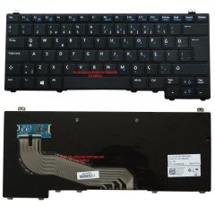Dell D9GH7, 0D9GH7, Y4H14, 0Y4H14 Klavye Tuş Takımı Tuş Seti Siyah Türkçe
