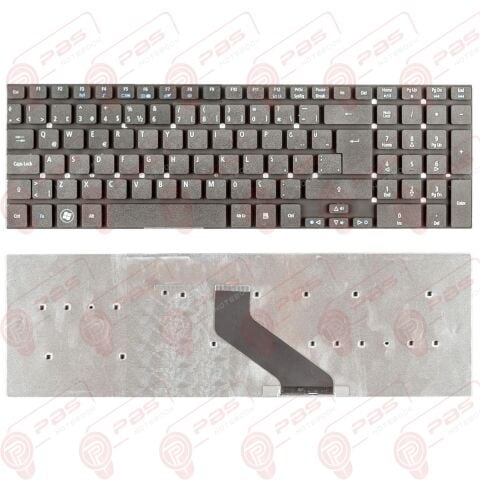 Packard Bell TS11-HR-712TK Klavye Tuş Takımı Muadil TR Siyah Q Tuş Yapısı