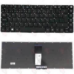 Acer TravelMate TMP449-G2, TMP449-G2-M Klavye Tuş Takımı Tuş Seti Led Işıklı Siyah Türkçe
