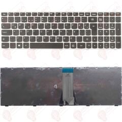 Lenovo 20365, 20538, 80FF, 80LR Klavye Tuş Takımı Tuş Seti Gri TR