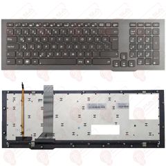 Asus 0KNB0-9413US00, 0KNB0-9414US00 Klavye Tuş Takımı Tuş Seti Led Işıklı Siyah Türkçe