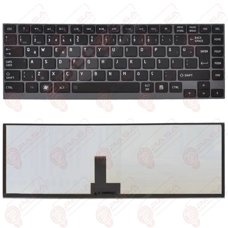 Toshiba Portege Z930-198, Z930-BRS Klavye Tuş Takımı Siyah TR