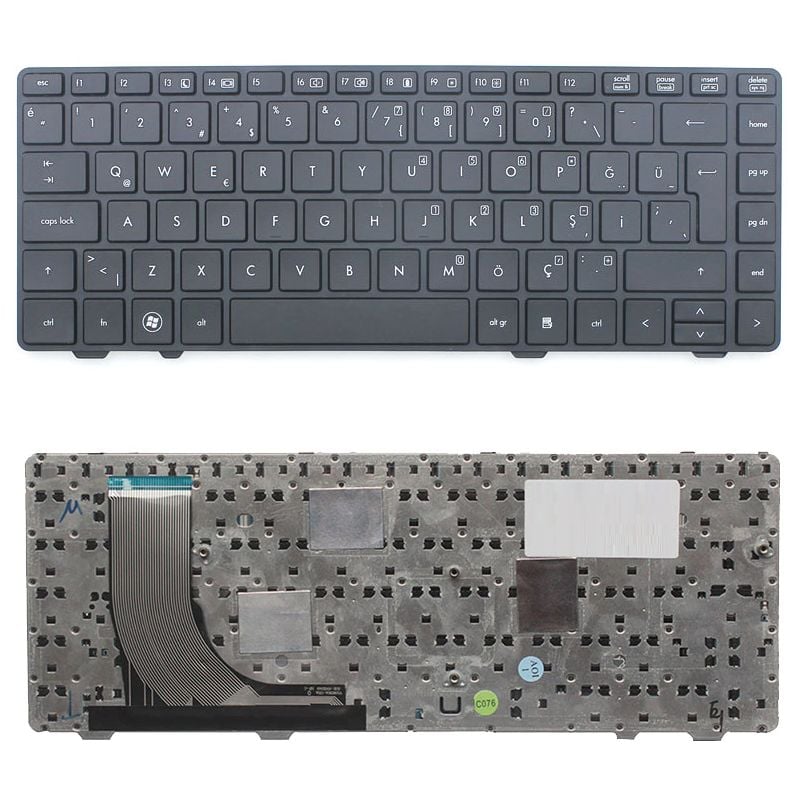 Hp SG-45000-28A, SG-45010-28A, SN8102 Uyumlu Klavye Tuş Takımı Tuş Seti Siyah Türkçe