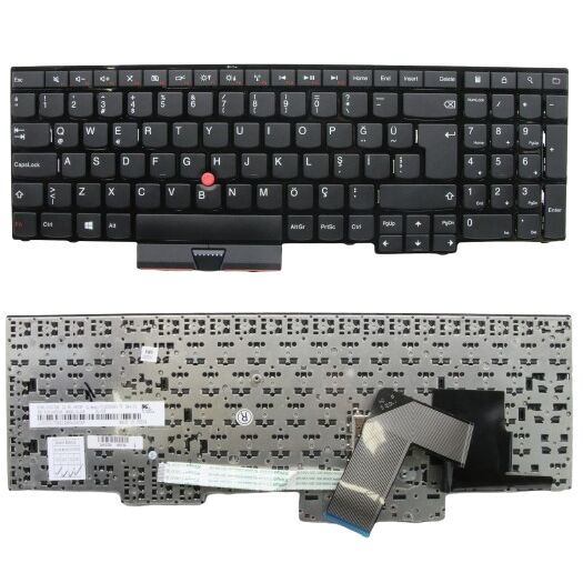 Lenovo ThinkPad Edge E545, 20B2 Uyumlu Klavye Tuş Takımı Tuş Seti Siyah Türkçe