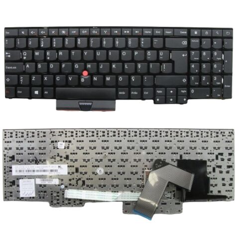 Lenovo ThinkPad Edge E545, 20B2 Uyumlu Klavye Tuş Takımı Tuş Seti Siyah Türkçe