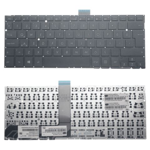 Asus TP300LA-UB52T, TP300LD-C4031H, TP300LD-C4089H Uyumlu Klavye Tuş Takımı Tuş Seti Siyah Türkçe