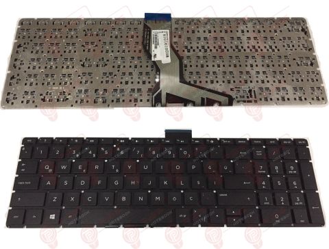 Hp Pavilion 15-CC006NT, 15-CC007NT, 15-CC008NT Klavye Tuş Takımı Q TR Siyah Renk Tuş Seti
