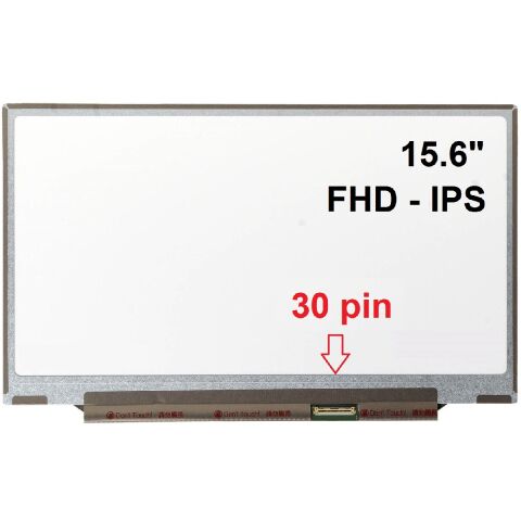 Acer Aspire AN515-54-54W2, AN515-54-54XX Uyumlu Ekran Panel 15.6 Slim 30Pin 1920x1080 FHD Vidasız