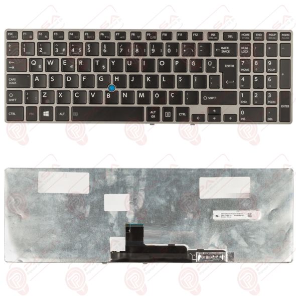 Toshiba Tecra Z50-A-11E, Z50-A-12C Klavye Siyah TR