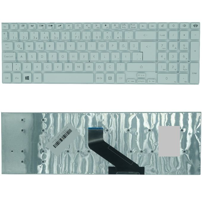 Acer Aspire V3-571, V3-571G Klavye Tuş Takımı Beyaz TR Q Dizüstü Klavye