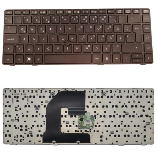 Hp 638525-001, 638525-141, 683833-001, 683833-141 Uyumlu Klavye Tuş Takımı Tuş Seti Siyah Türkçe