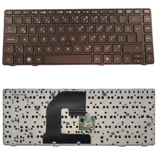 Hp 642760-001, 642760-141, 642761-001, 642761-141 Uyumlu Klavye Tuş Takımı Tuş Seti Siyah Türkçe